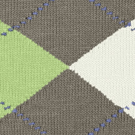 Burlington_Socken_Khaki_mitArgyle-Muster