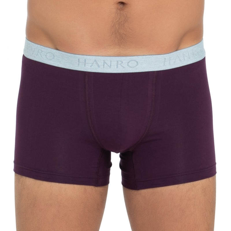 HANRO_2-er Set_Trunks_Navy und Lila