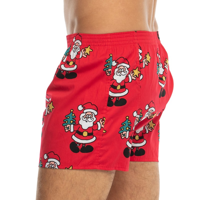 LousyLivin_2-erSet_Boxershorts_Rot&Schwarz_mitMotiv