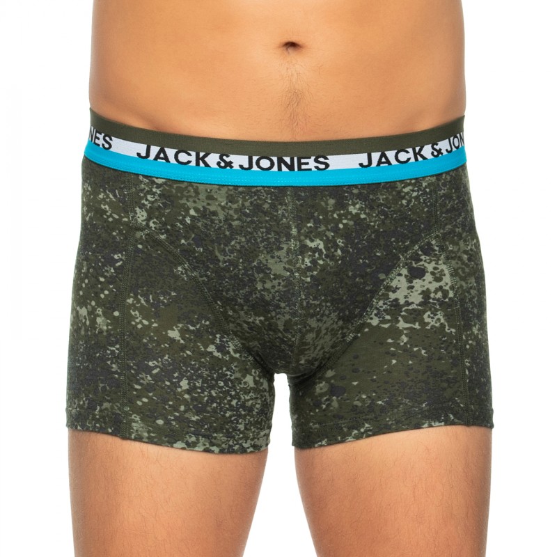 Boxerman_Herrenunterwäsche_Boxershorts_Jack & Jones_3-er Set_Trunks_Blau Olivgrün Petrol