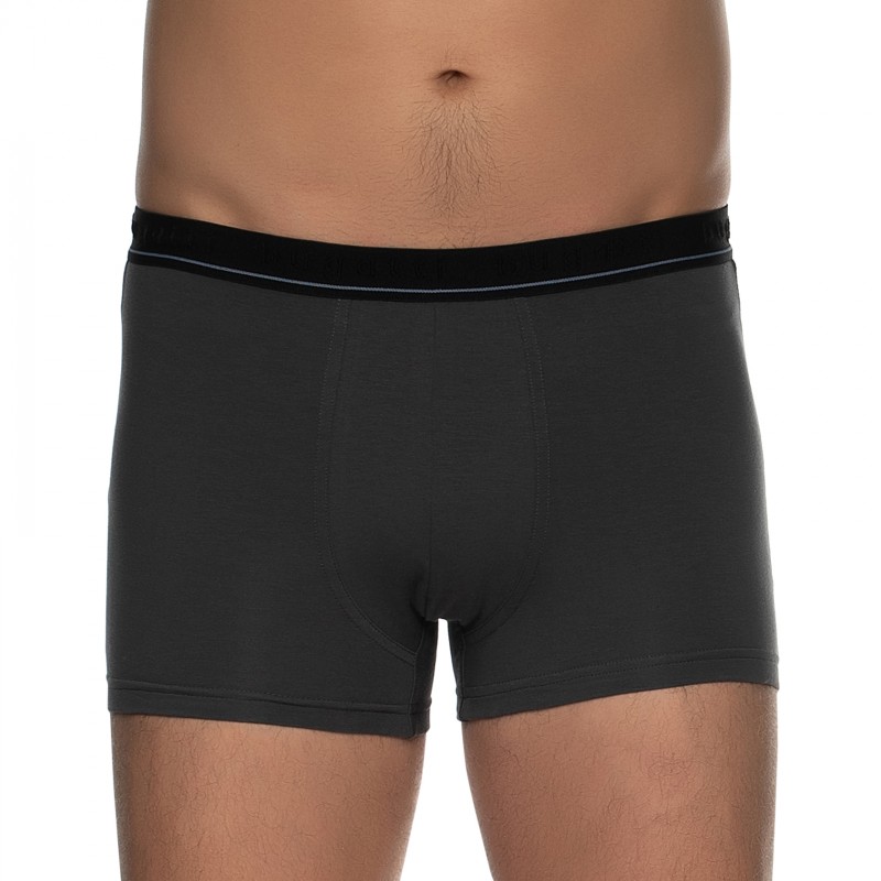 Boxerman_Herrenunterwäsche_Boxershorts_Bugatti_2-er Set_Trunks_Blau Grau