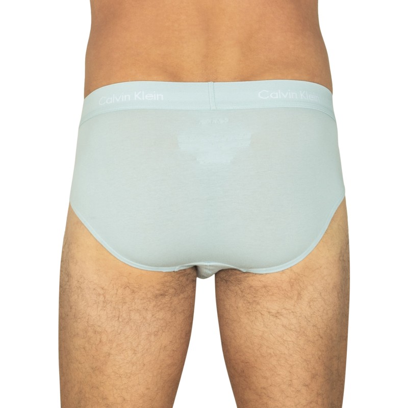 Calvin Klein_3-er Set_Slips_Beige_Blau_&_Türkis