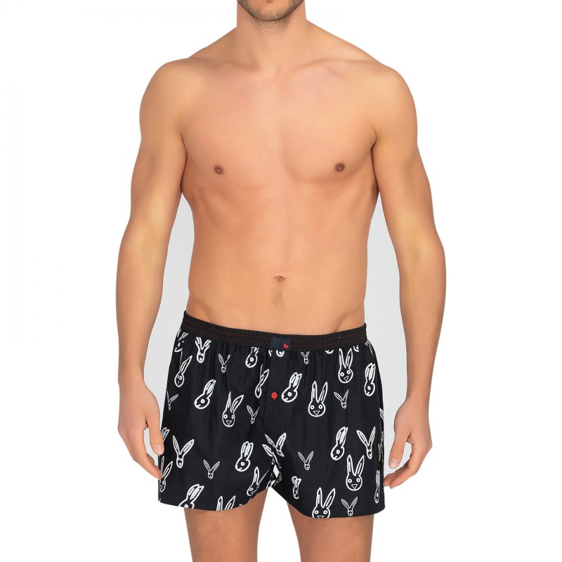 Unabux_Boxershorts_Schwarz_mitMotiv