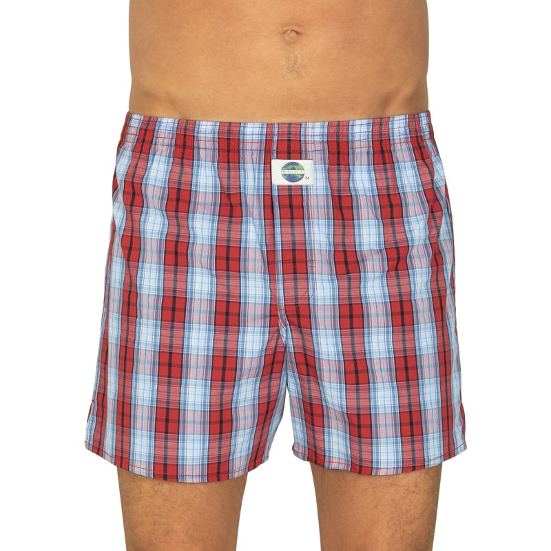 D.E.A.L International Boxershorts Blau kariert günstig online kaufen