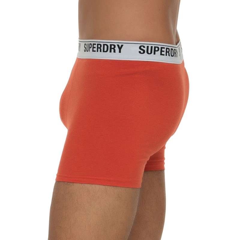 Boxerman_Herrenunterwäsche_Boxershorts_Superdry_2-er Set_Sport Boxer_Rot