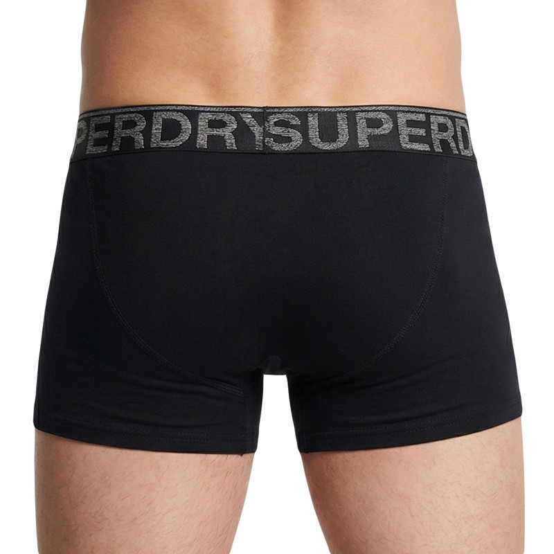 Superdry_3-erSet_Trunks_Schwarz,Orange&Grau