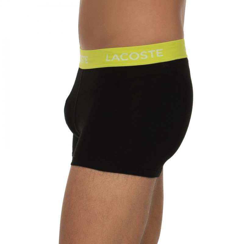 Boxerman_Herrenunterwäsche_Boxershorts_Lacoste_3-er Set_Trunks-Schwarz