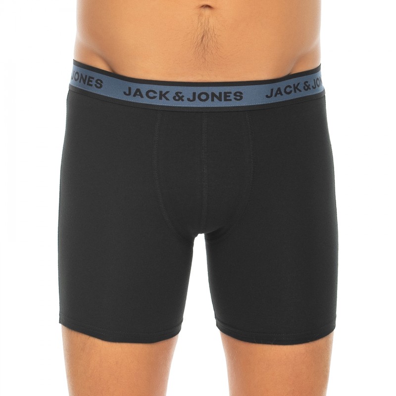 Jack&Jones_3-erSet_BoxerBriefs_Schwarz_mitverschiedenfarbigemWebbund