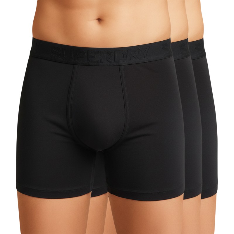 Superdry 3-er Set Trunks Schwarz günstig online kaufen