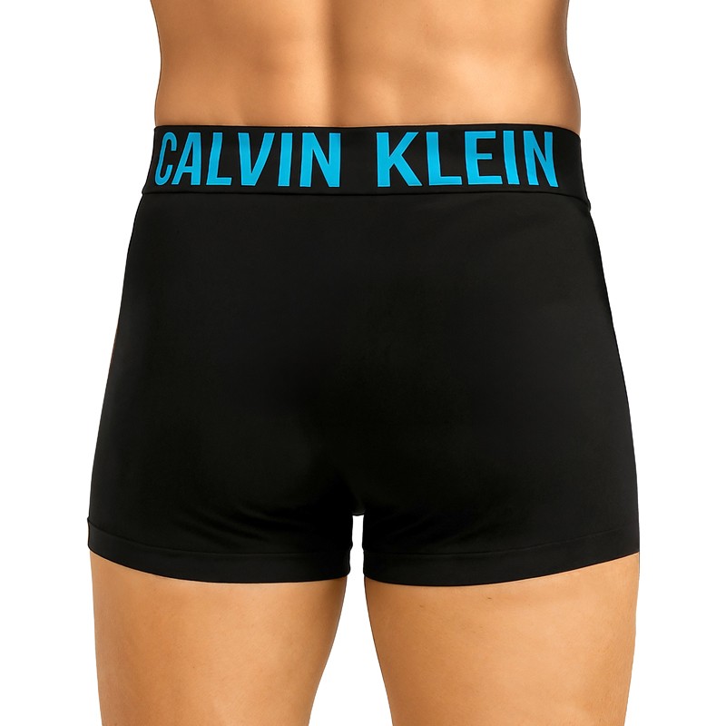 Calvin Klein 3-er Set Boxer Briefs Schwarz mit verschiedenfarbigem Webbund