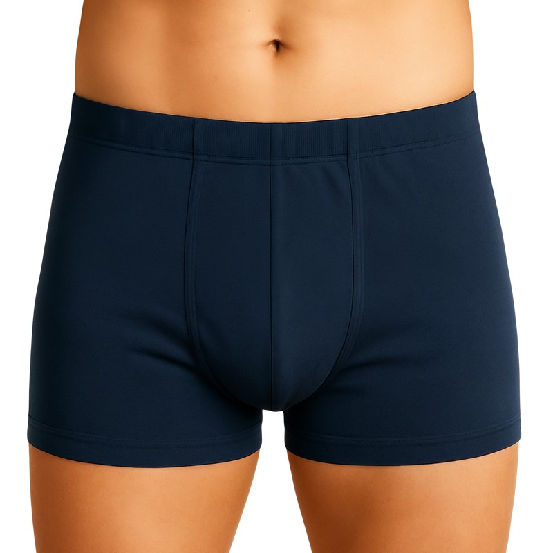 Schiesser_3-erSet_Trunks_Blau_Gestreift