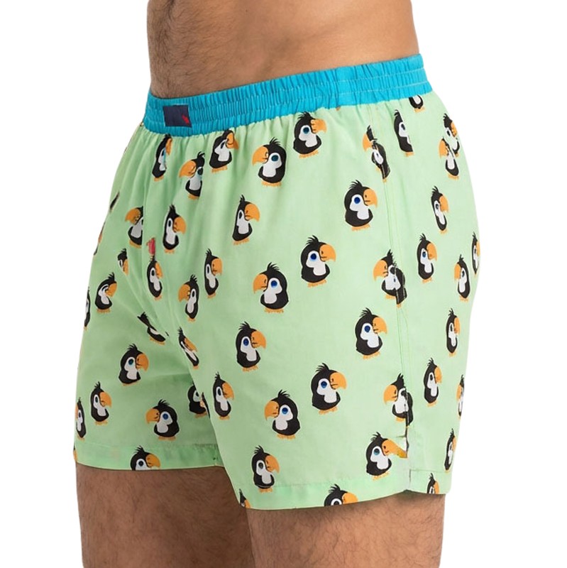 Unabux_Boxershorts_Hellgruen_mit_Motiv