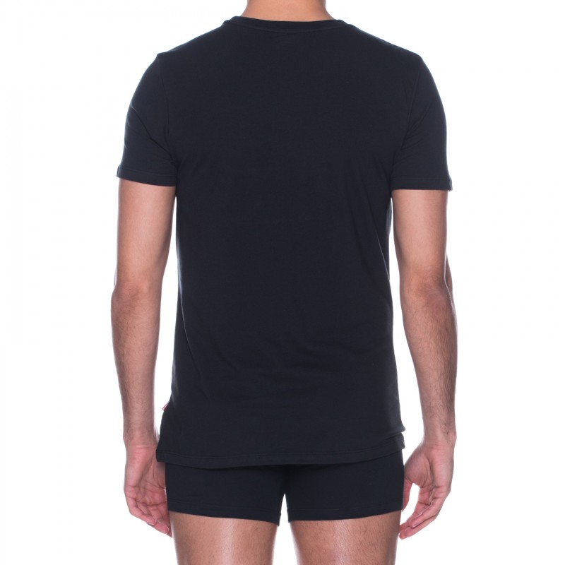 Levi's_2-er Set_T-Shirt_Rundhals_Schwarz