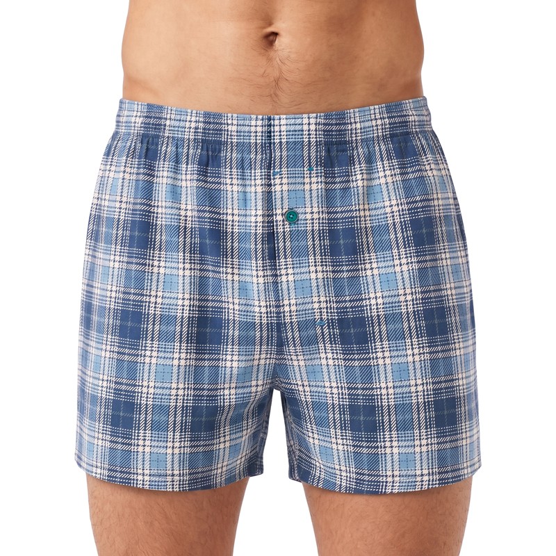 Stance_Boxershort_Blau_Weiß_kariert