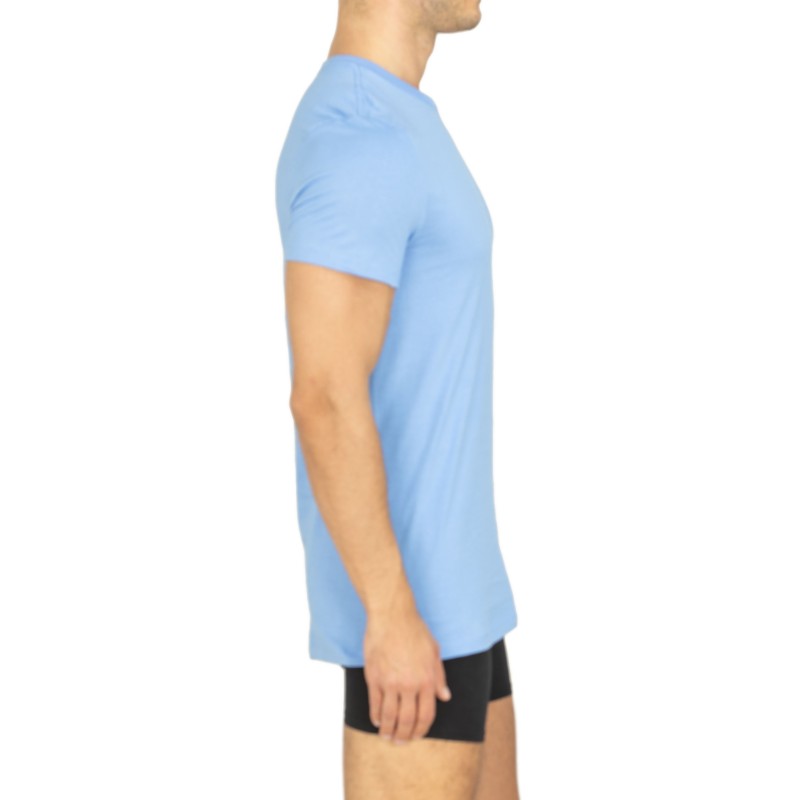 Calvin Klein 3-er Set T-Shirt Weiß, Grau & Blau