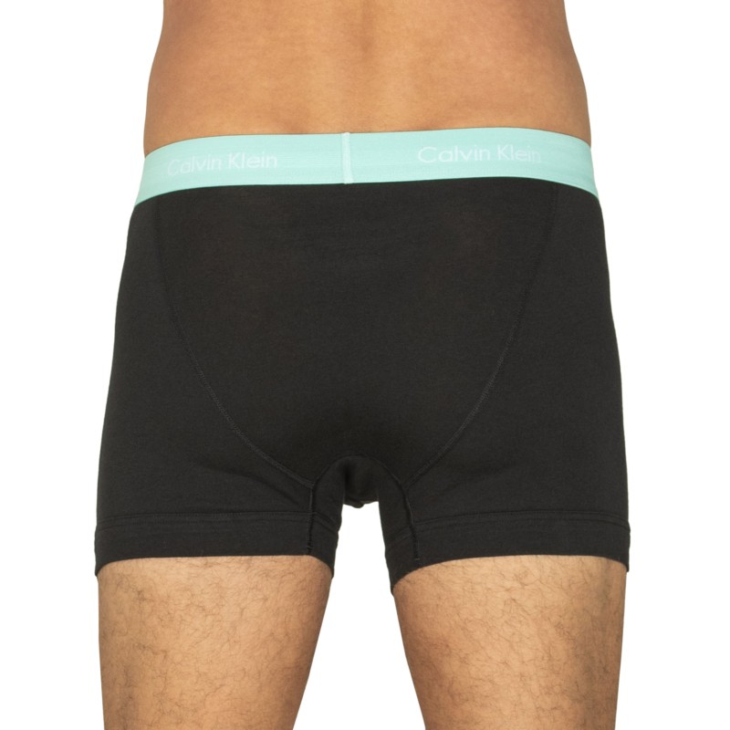 Calvin_Klein_3-er_Set_Trunks_Schwarz_mit_verschiedenfarbigen_Webbund
