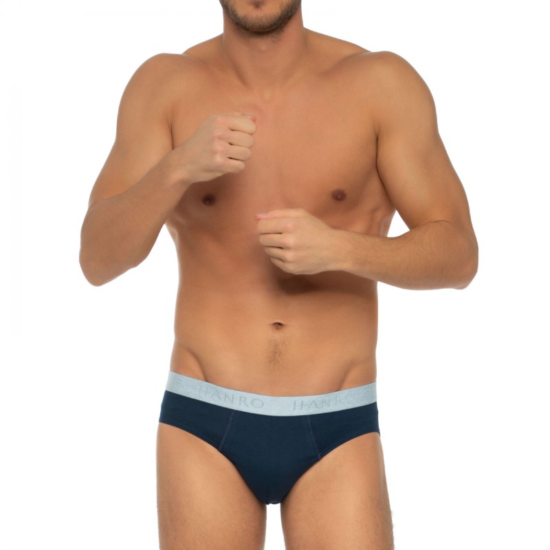 Boxerman_Herrenunterwäsche_HANRO_2-erSet_Slips_Grau&Blau