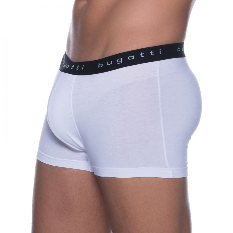 Bugatti_3-erSet_Trunks_Weiß,Schwarz&Grau