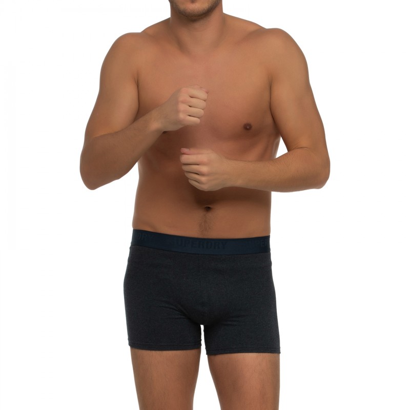 Boxerman_Herrenunterwäsche_Boxershorts_Superdry_2-er Set_Sport Boxer_Blau
