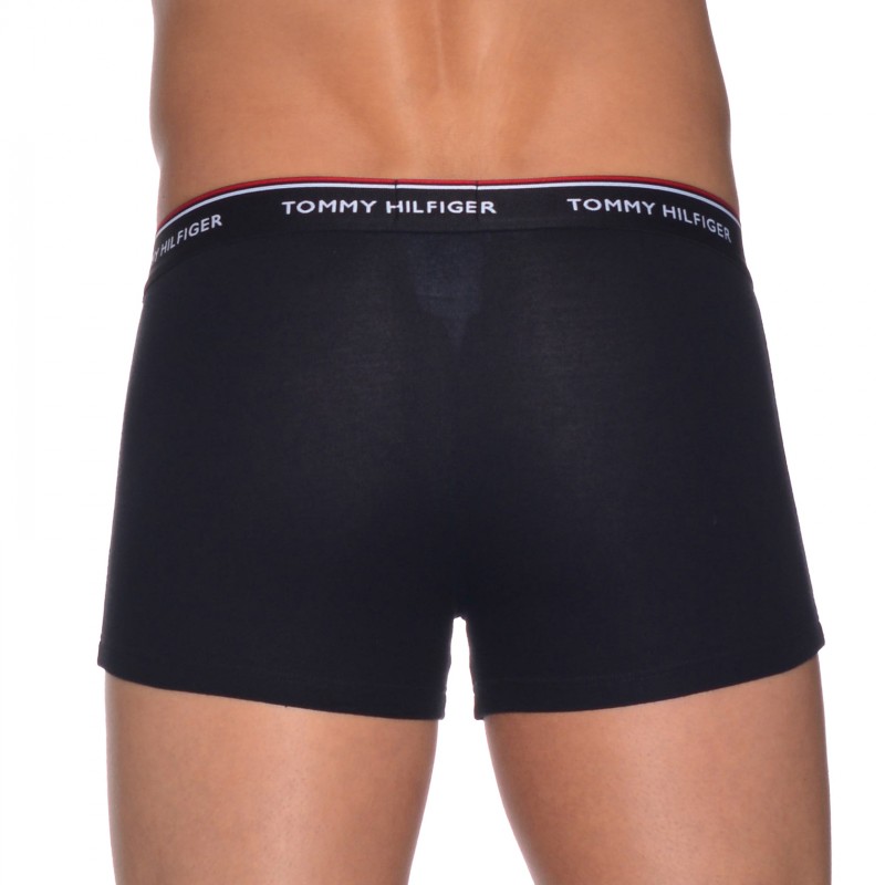 Tommy Hilfiger 3-er Set Low Rise Trunks Schwarz. Weiß & Grau