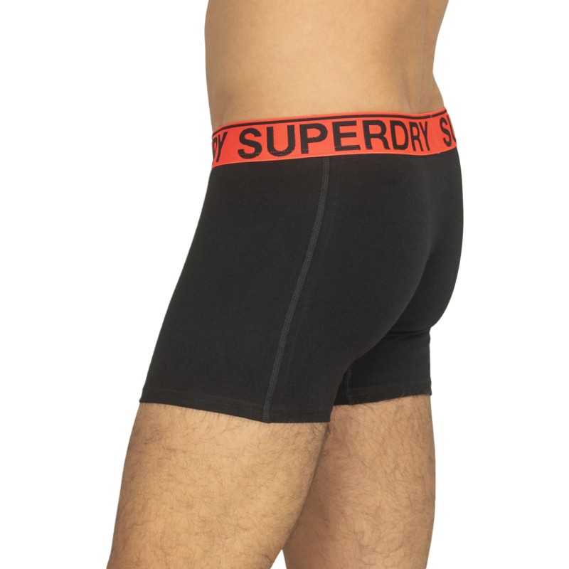 Superdry_2-erSet_BoxerBriefs_Schwarz_Gestreift