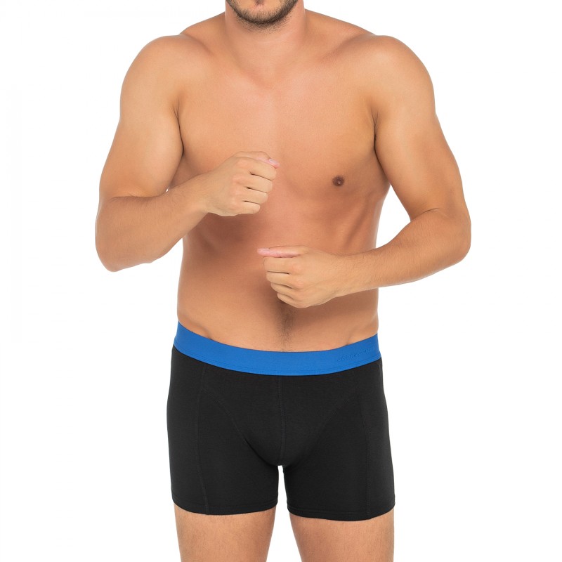 Boxerman_Herrenunterwäsche_Boxershorts_Jack & Jones_3-er Set_Trunks_Schwarz
