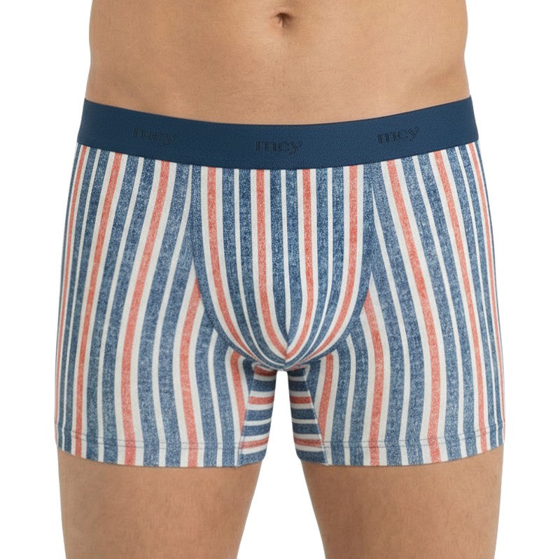 Mey_Shorty_Dunkelblau_Orange_Weiß_gestreift