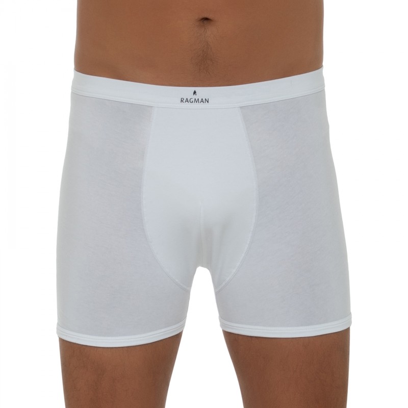 Boxerman_Boxershorts_Herrenunterwäsche_Ragman_2-er Set_Shorts_Weiß