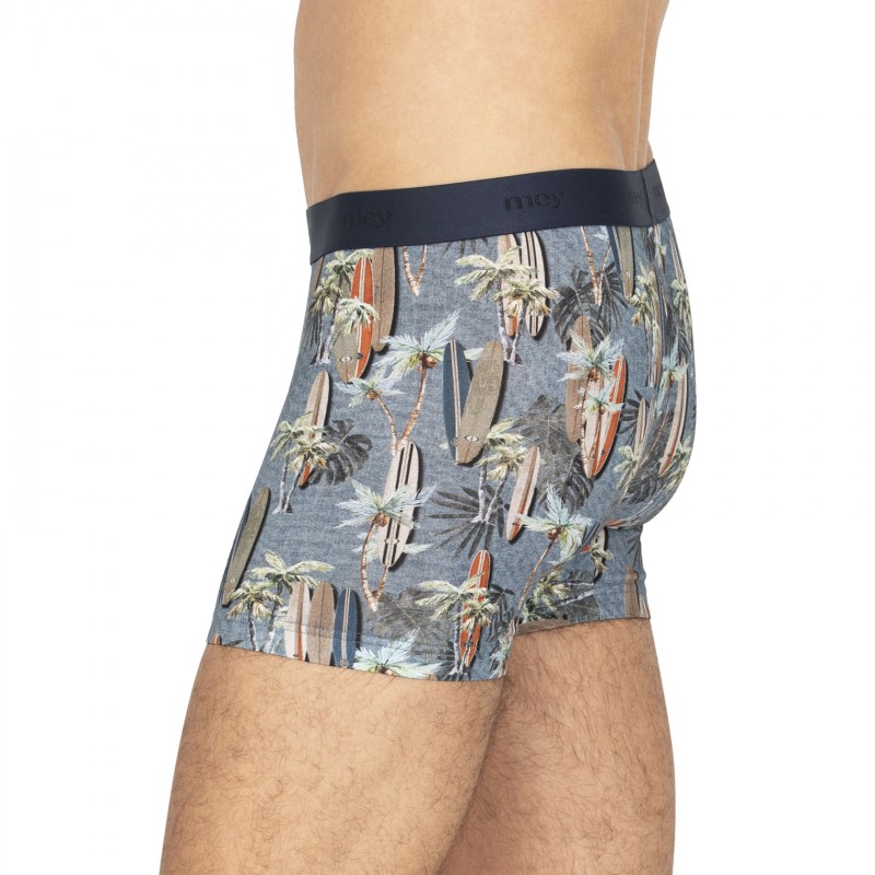 Mey_Shorty_Blau_mitAll-OverPrint