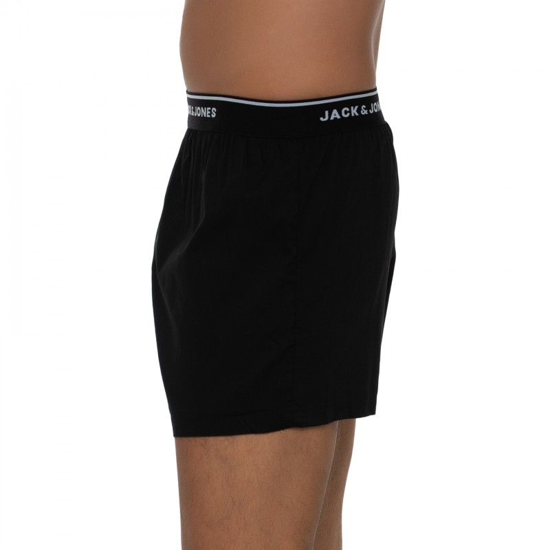 Boxerman_Herrenunterwäsche_Jack & Jones_2-er Set_Boxershorts_Schwarz_Lebkuchen Motiv