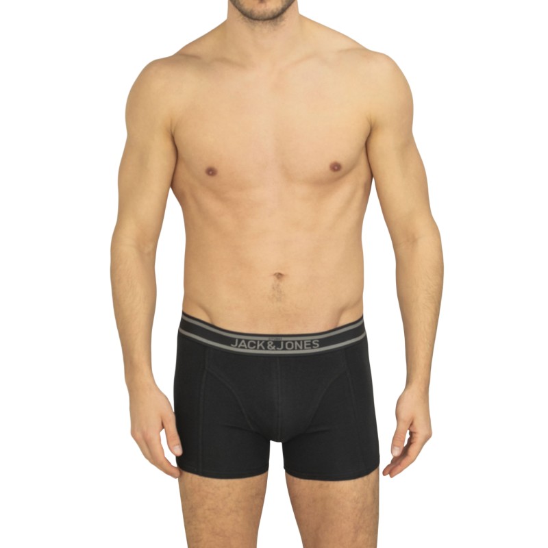Jack & Jones_3-er Set_Trunks_Schwarz, Grau& Türkis