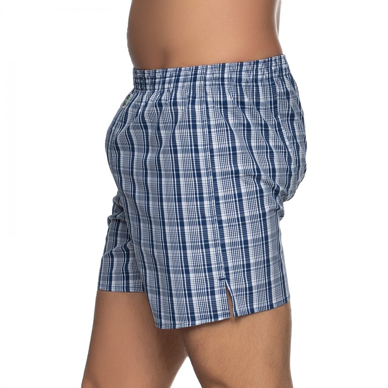 Boxerman_Herrenunterwäsche_D.E.A.L International_Boxershorts_Blau_kariert