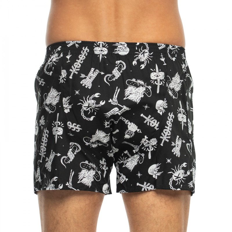 LousyLivin_Boxershorts_Schwarz&Weiß_mitMotiv