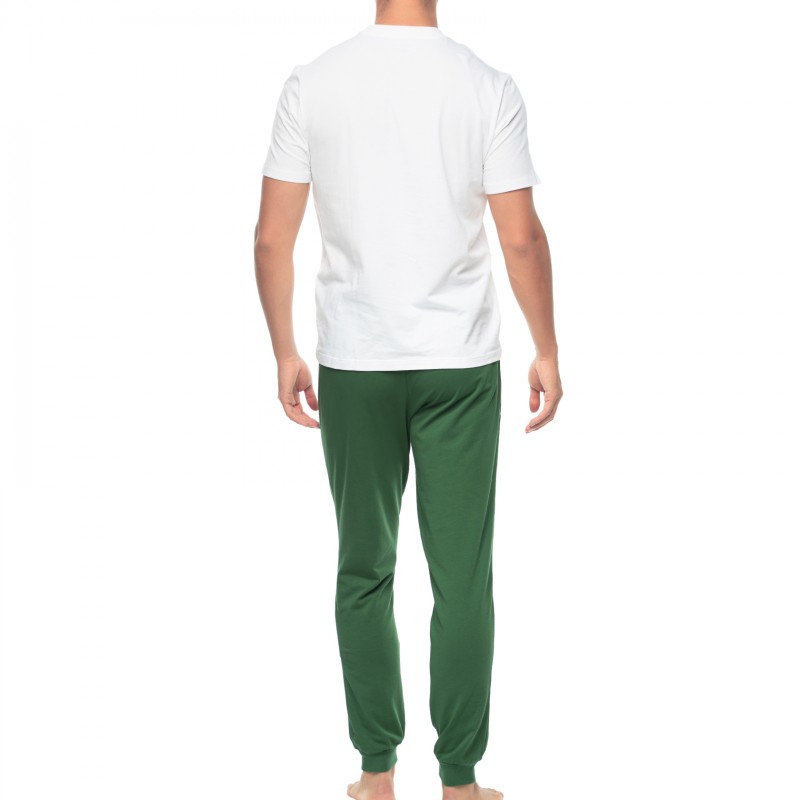 TommyHilfiger_Pyjama_Grün&Weiß