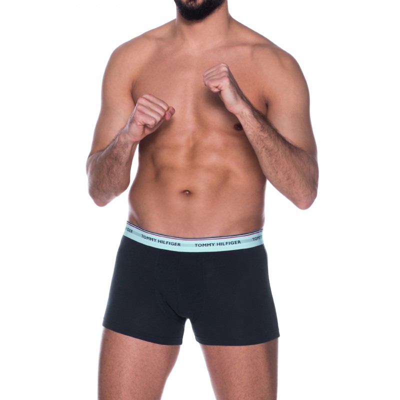 Boxerman_Boxershorts_Herrenunterwäsche_Tommy Hilfiger_3-er Set_Trunks_Blau