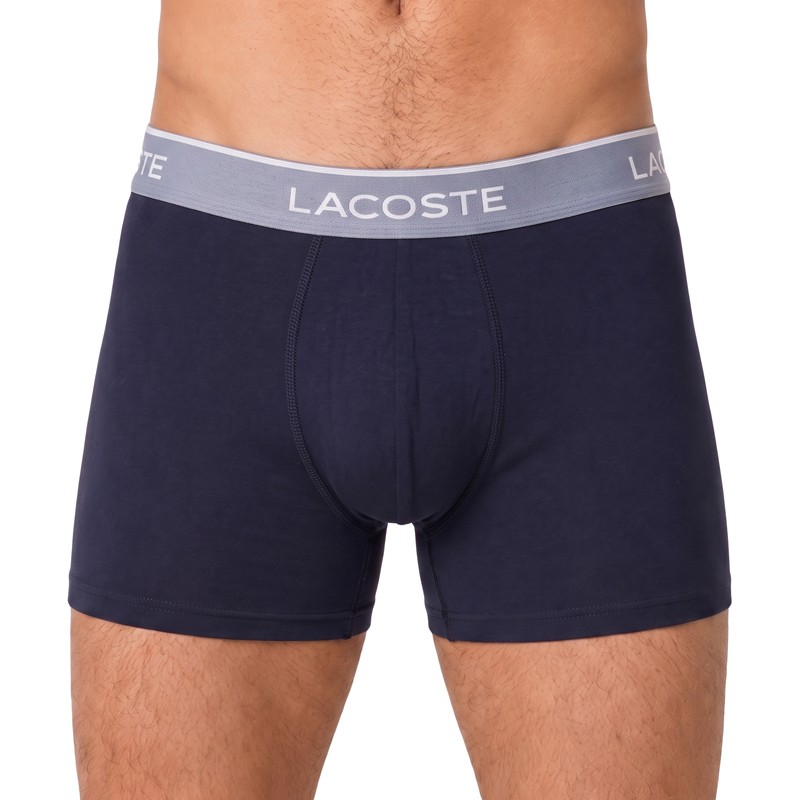 Lacoste_3-erSet_Trunks_Blau_mitverschiedenfarbigemWebbund