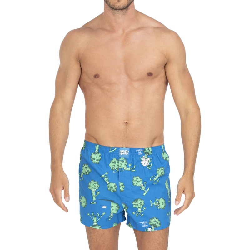 LousyLivin_2-erSet_Boxershorts_Violett&Blau_mitMotiv