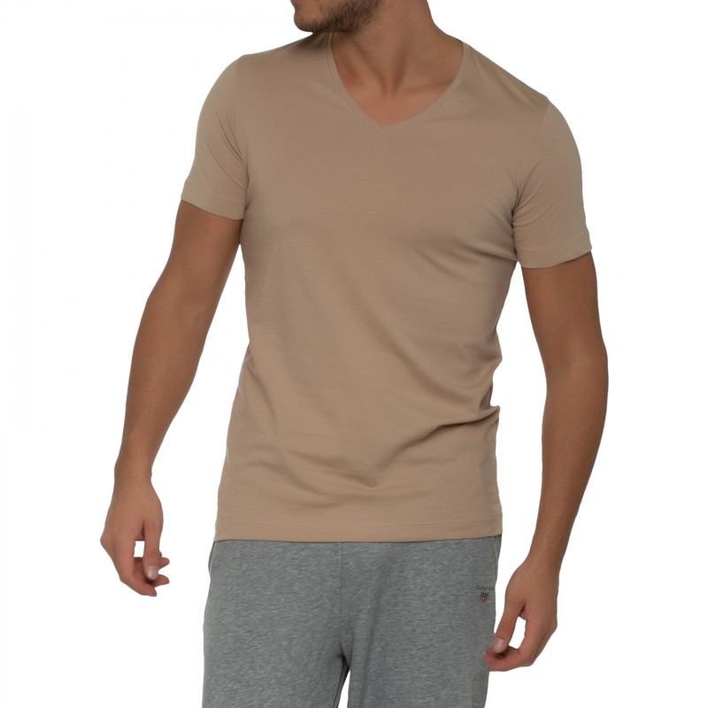 Boxerman_Herrenunterwäsche_Unterhemd_Ragman_2-er Set_Shirts_Nude_V-Ausschnitt