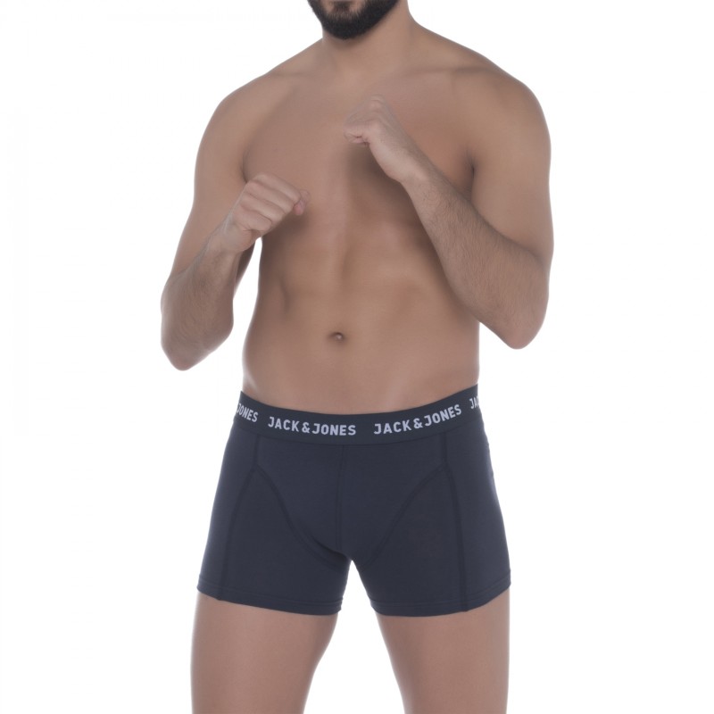 Jack&Jones_3-erSet_Trunks_Schwarz,Blau&Grau