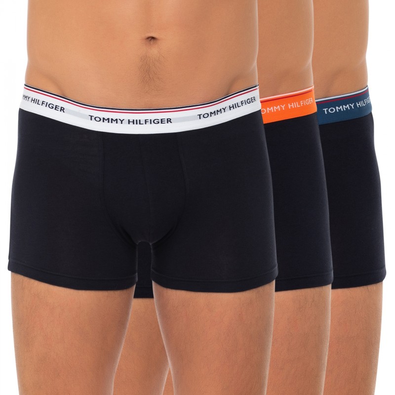 Boxerman_Herrenunterwäsche_Tommy Hilfiger_3-er Set_Trunks_Dunkelblau