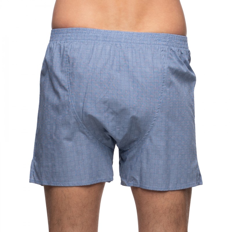 Boxerman_Herrenunterwäsche_D.E.A.LInternational_Boxershorts_Blau_kariert