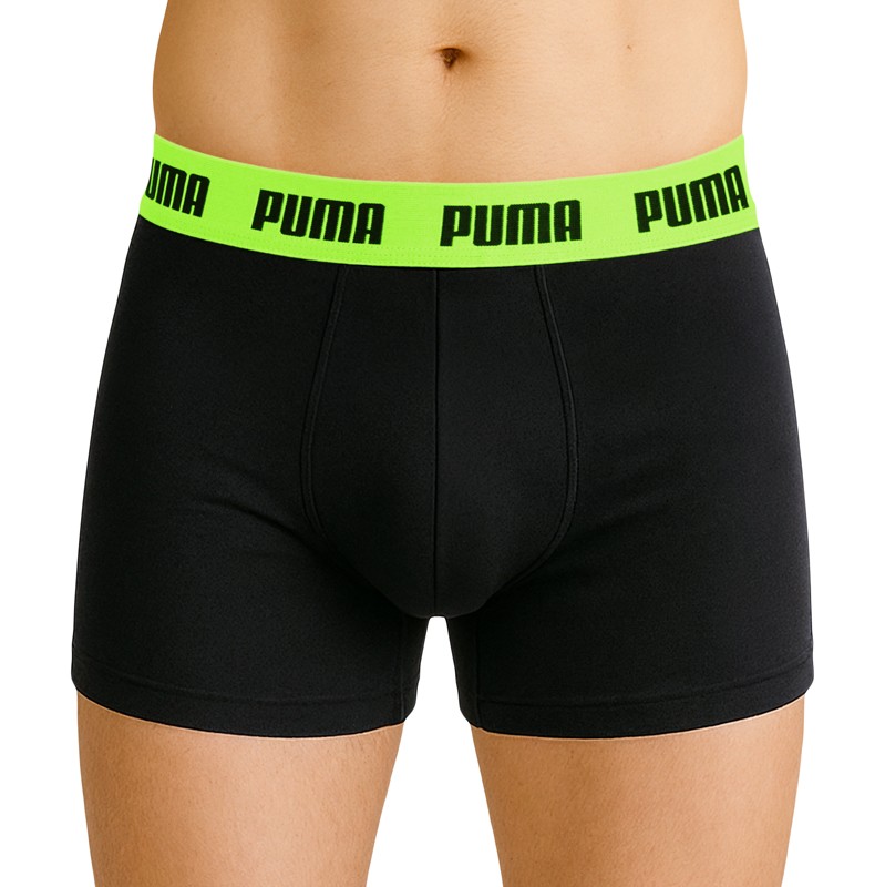 Boxerman_Herrenunterwäsche_Boxershorts_Puma_3-er Set_Basic Trunks_Schwarz