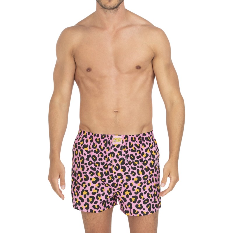 LousyLivin_2-erSet_Boxershorts_Beige&Pink_mitMotiv