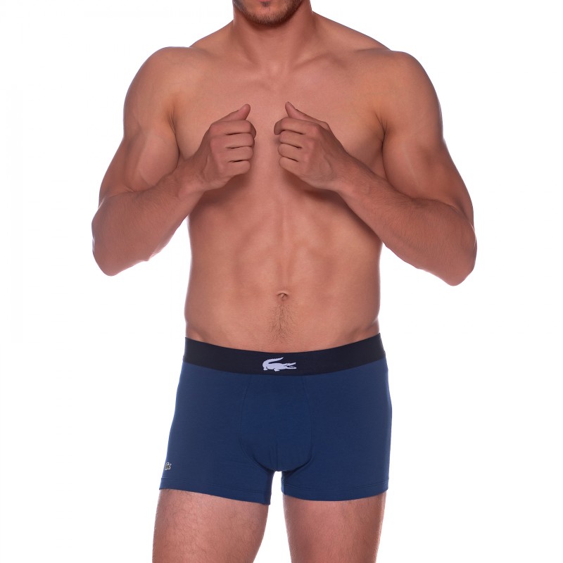 Boxerman_Boxershorts_Herrenunterwäsche_Retroshorts_Lacoste_3-er Set_Trunks_Blau