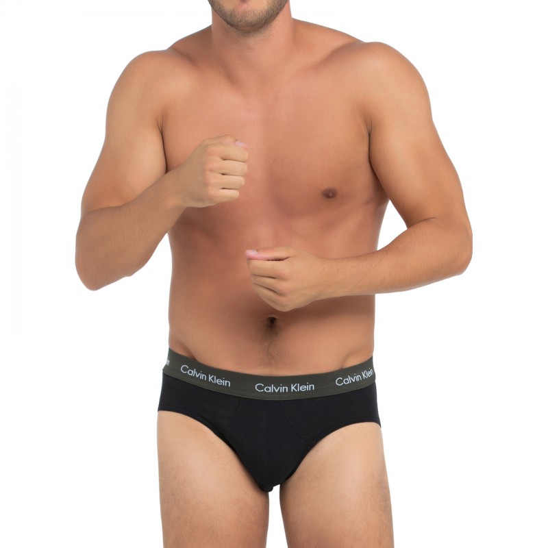 Calvin Klein_3-er Set_Slips_Schwarz