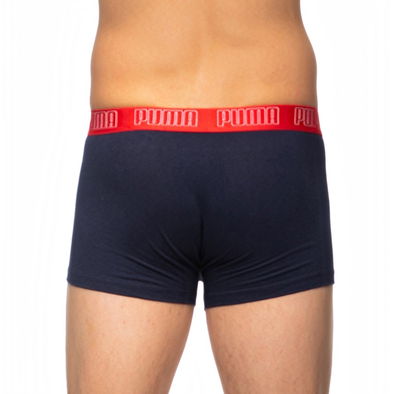 Boxerman_Herrenunterwäsche_Boxershorts_Puma_2-er Set_Basic Trunks_Blau Grau