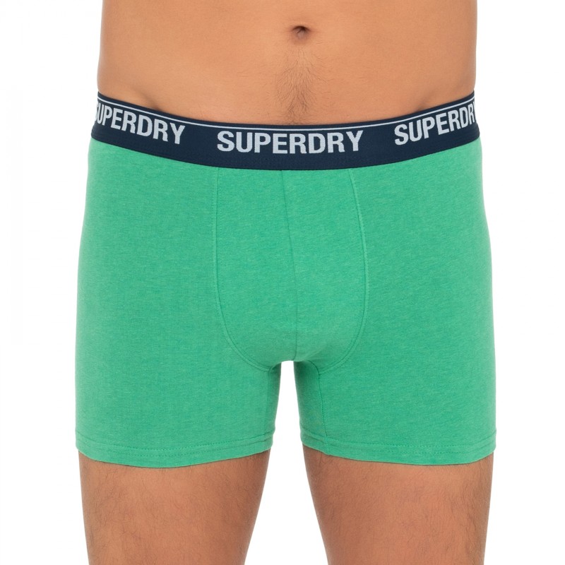 Superdry_2-er Set_Sport Boxer_Grün