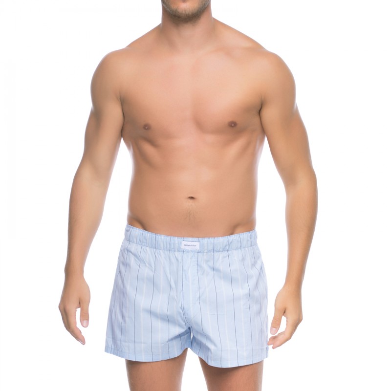 Seidensticker_2-erSet_Boxershorts_Blau&Grün_kariert&gestreift