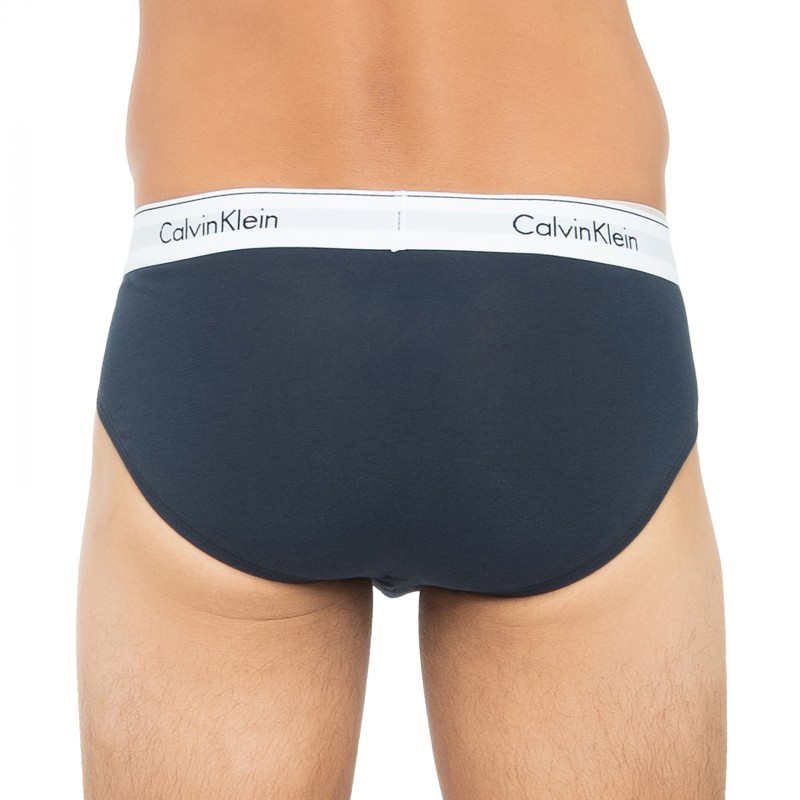 Boxerman_Herrenunterwäsche_Calvin Klein_3-er Set_Slips_Blau Grau & Hellblau