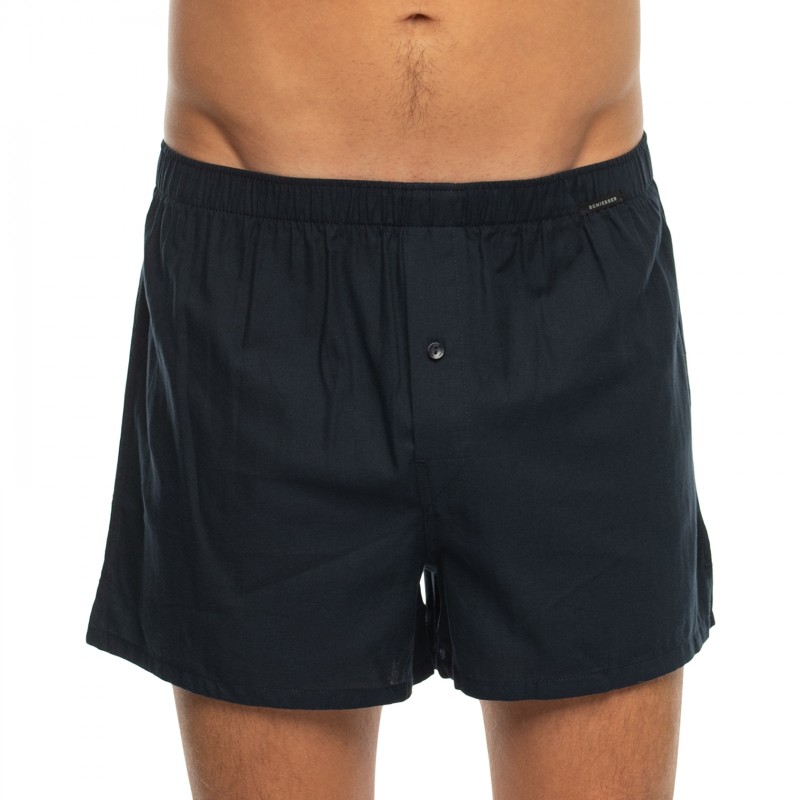 Schiesser_2-erSet_Boxershorts_Grün&Blau_kariert